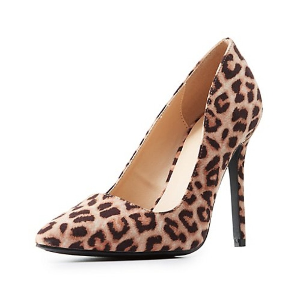 New Leopard Pointed Toe Pump